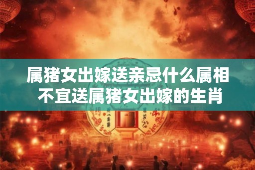 属猪女出嫁送亲忌什么属相 不宜送属猪女出嫁的生肖