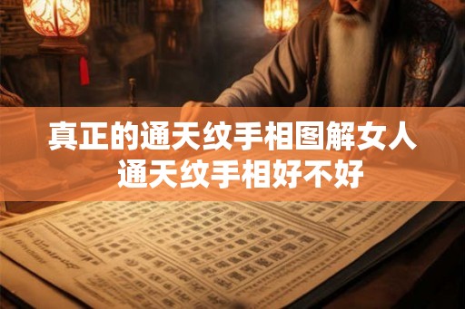真正的通天纹手相图解女人 通天纹手相好不好 真正的通天纹手相图解女人 通天纹手相好不好