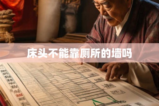 床头不能靠厕所的墙吗