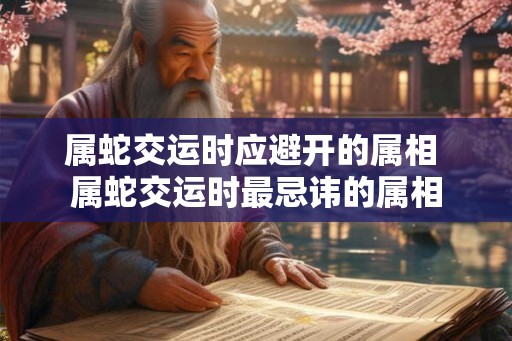 属蛇交运时应避开的属相 属蛇交运时最忌讳的属相