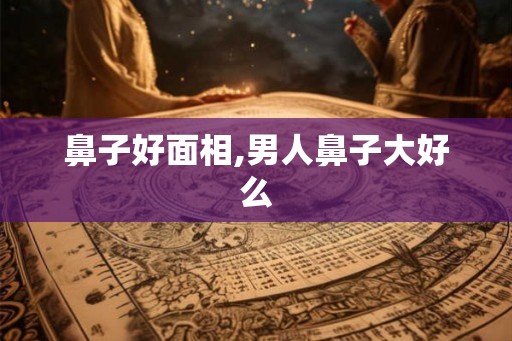 鼻子好面相,男人鼻子大好么 鼻子好面相,男人鼻子大好么