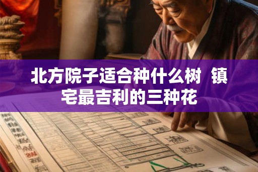 北方院子适合种什么树  镇宅最吉利的三种花