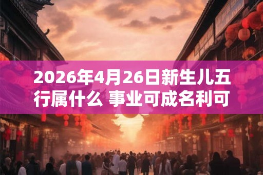 2026年4月26日新生儿五行属什么 事业可成名利可得
