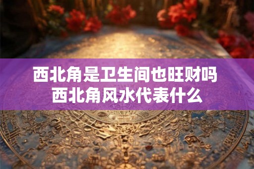 西北角是卫生间也旺财吗 西北角风水代表什么