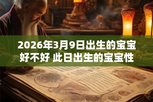 2026年3月9日出生的宝宝好不好 此日出生的宝宝性格