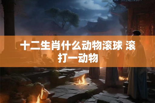 十二生肖什么动物滚球 滚打一动物