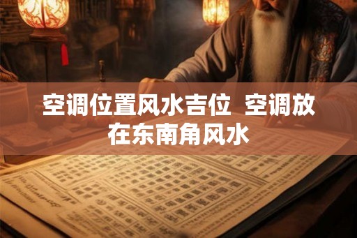 空调位置风水吉位  空调放在东南角风水