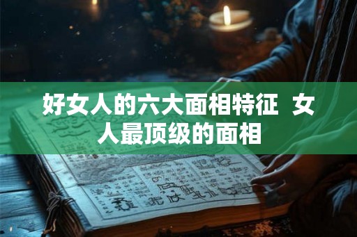 好女人的六大面相特征  女人最顶级的面相