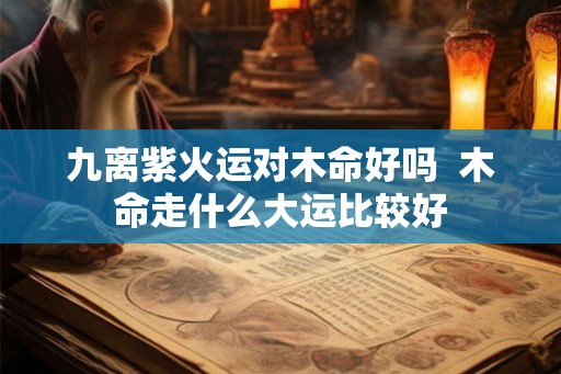 九离紫火运对木命好吗 木命走什么大运比较好 九离紫火运对木命好吗 木命走什么大运比较好