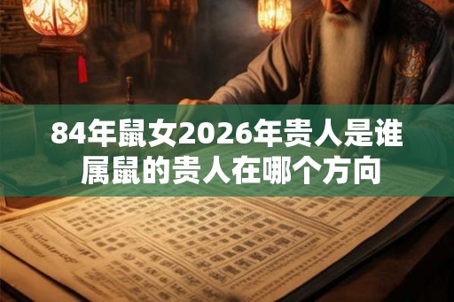 84年鼠女2026年贵人是谁 属鼠的贵人在哪个方向