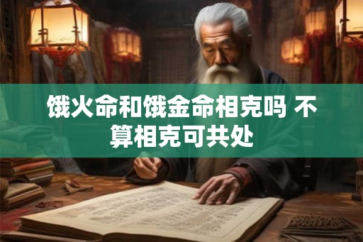 饿火命和饿金命相克吗 不算相克可共处