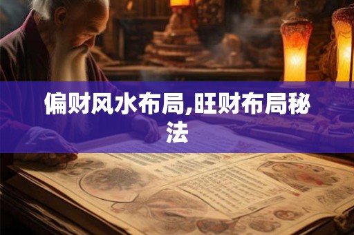 偏财风水布局,旺财布局秘法