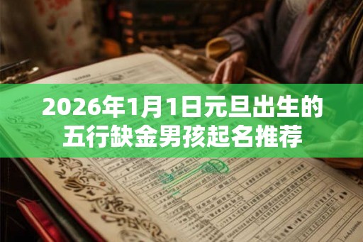 2026年1月1日元旦出生的五行缺金男孩起名推荐
