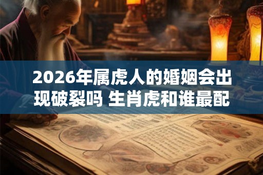 2026年属虎人的婚姻会出现破裂吗 生肖虎和谁最配