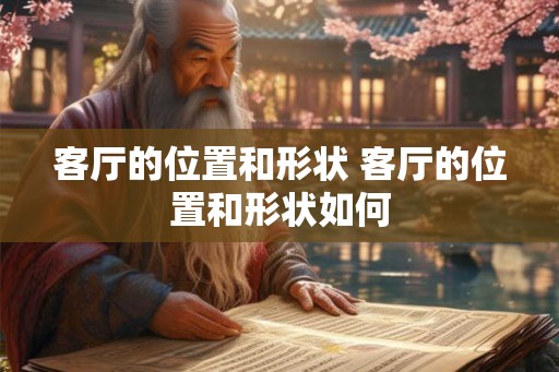 客厅的位置和形状 客厅的位置和形状如何