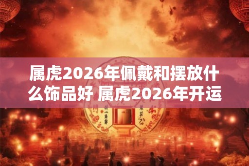 属虎2026年佩戴和摆放什么饰品好 属虎2026年开运吉祥物
