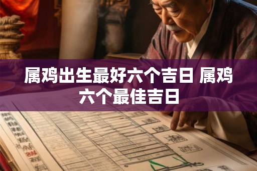 属鸡出生最好六个吉日 属鸡六个最佳吉日