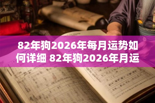 82年狗2026年每月运势如何详细 82年狗2026年月运详解如何