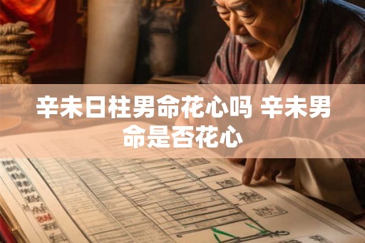 辛未日柱男命花心吗 辛未男命是否花心