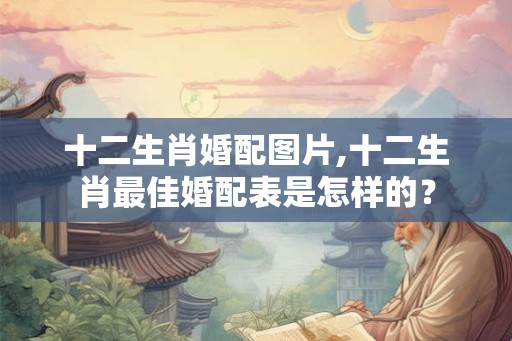 十二生肖婚配图片,十二生肖最佳婚配表是怎样的？