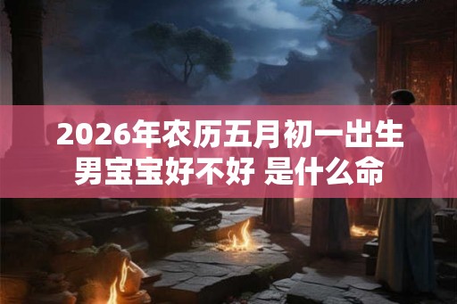 2026年农历五月初一出生男宝宝好不好 是什么命