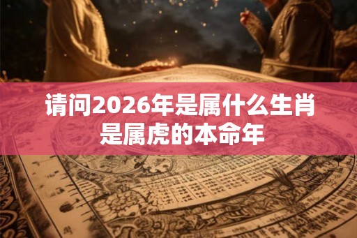请问2026年是属什么生肖 是属虎的本命年