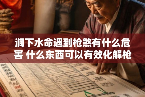 涧下水命遇到枪煞有什么危害 什么东西可以有效化解枪煞