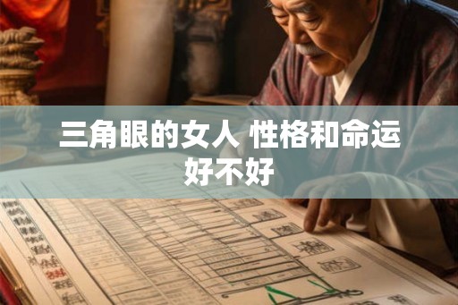 三角眼的女人 性格和命运好不好 三角眼的女人 性格和命运好不好