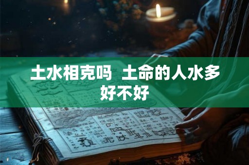 土水相克吗  土命的人水多好不好
