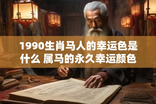 1990生肖马人的幸运色是什么 属马的永久幸运颜色分析 1990生肖马人的幸运色是什么 属马的永久幸运颜色分析