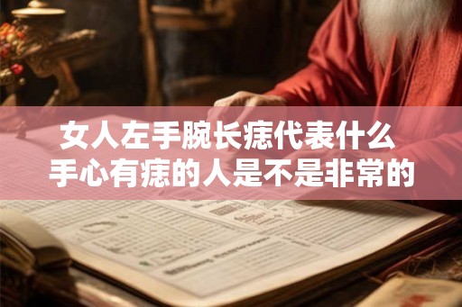 女人左手腕长痣代表什么 手心有痣的人是不是非常的好 女人左手腕长痣代表什么 手心有痣的人是不是非常的好