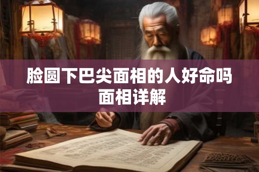 脸圆下巴尖面相的人好命吗 面相详解 脸圆下巴尖面相的人好命吗 面相详解