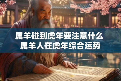 属羊碰到虎年要注意什么 属羊人在虎年综合运势 属羊碰到虎年要注意什么 属羊人在虎年综合运势