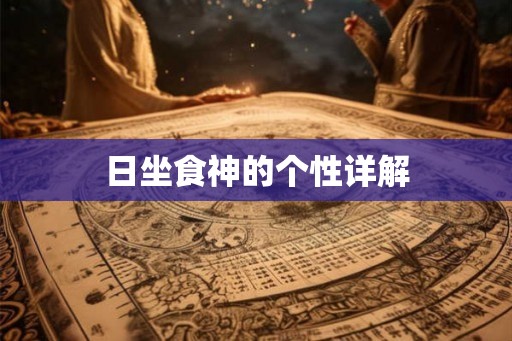 日坐食神的个性详解