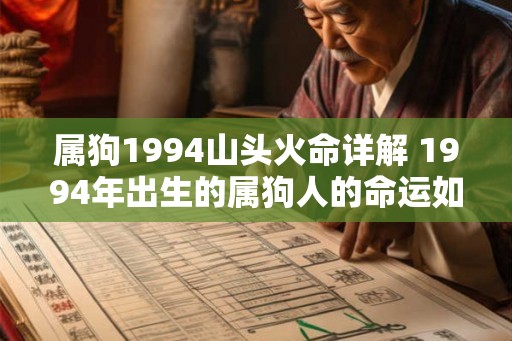 属狗1994山头火命详解 1994年出生的属狗人的命运如何