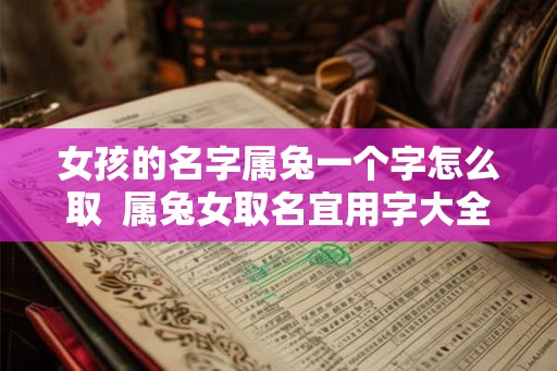 女孩的名字属兔一个字怎么取  属兔女取名宜用字大全