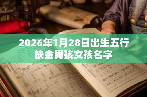 2026年1月28日出生五行缺金男孩女孩名字 2026年1月28日出生五行缺金男孩女孩名字