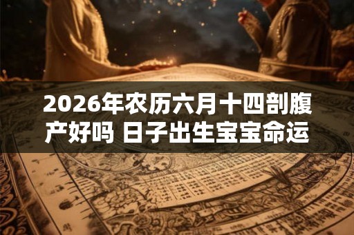 2026年农历六月十四剖腹产好吗 日子出生宝宝命运 2026年农历六月十四剖腹产好吗 日子出生宝宝命运