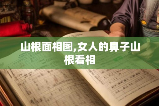 山根面相图,女人的鼻子山根看相