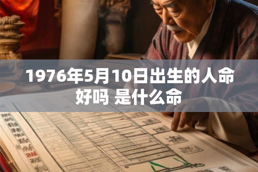 1976年5月10日出生的人命好吗 是什么命