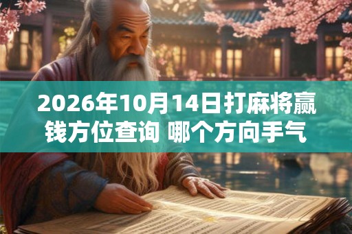 2026年10月14日打麻将赢钱方位查询 哪个方向手气佳