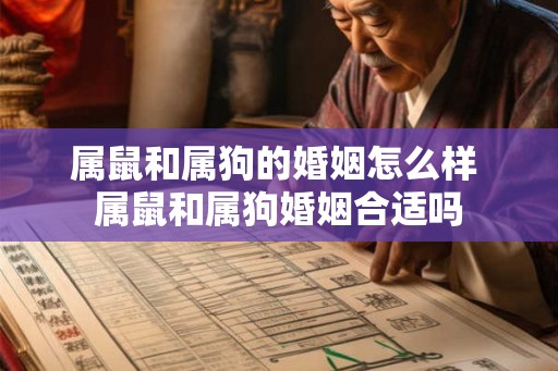 属鼠和属狗的婚姻怎么样 属鼠和属狗婚姻合适吗