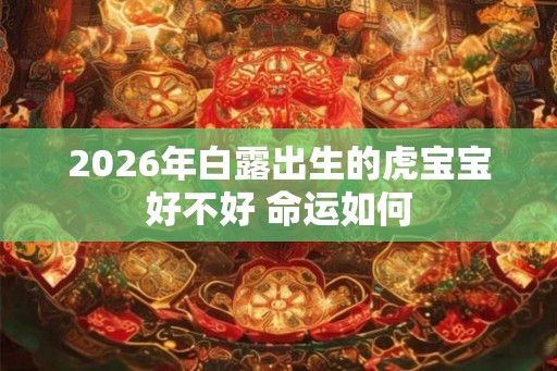 2026年白露出生的虎宝宝好不好 命运如何 2026年白露出生的虎宝宝好不好 命运如何