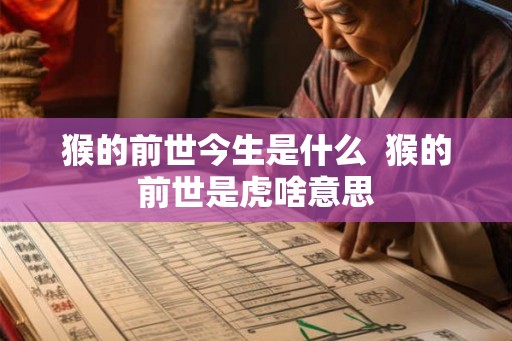猴的前世今生是什么  猴的前世是虎啥意思