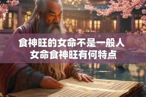 食神旺的女命不是一般人 女命食神旺有何特点