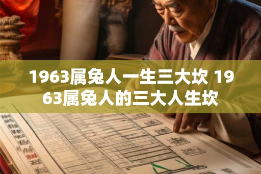 1963属兔人一生三大坎 1963属兔人的三大人生坎