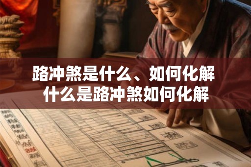 路冲煞是什么、如何化解 什么是路冲煞如何化解
