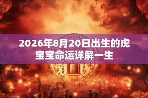 2026年8月20日出生的虎宝宝命运详解一生