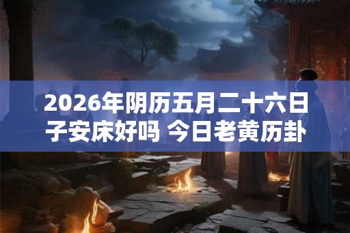2026年阴历五月二十六日子安床好吗 今日老黄历卦象 2026年阴历五月二十六日子安床好吗 今日老黄历卦象