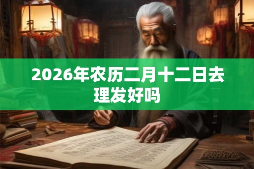 2026年农历二月十二日去理发好吗